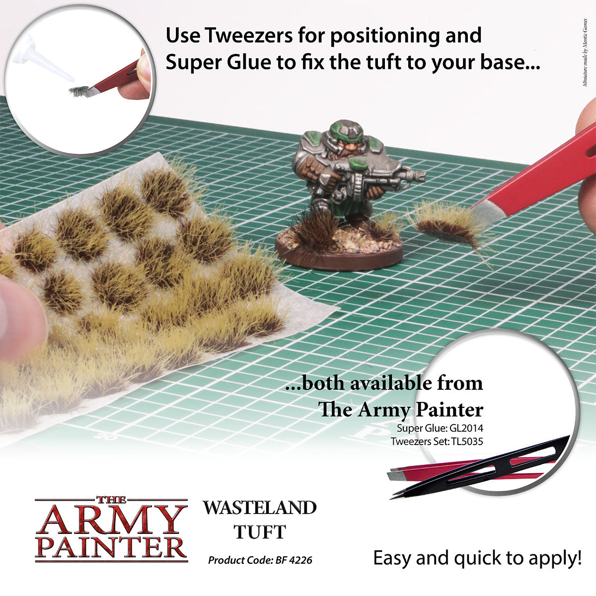 Army Painter: Tufts: Wasteland