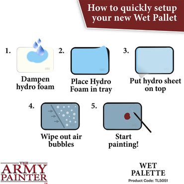 Army Painter Wet Palette Hydro Pack