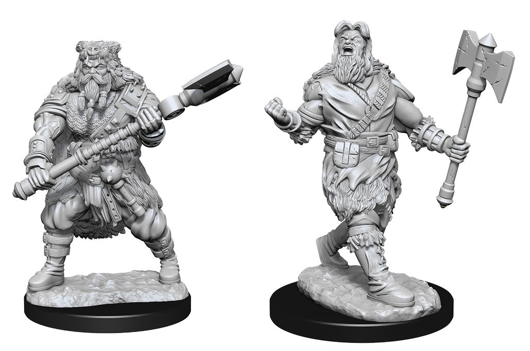 Wizkids: D&D Nolzur's Marvelous Unpainted Minis: W14: Human Barbarian (M)