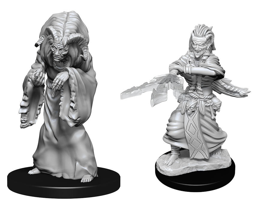 Wizkids: D&D Nolzur's Marvelous Unpainted Minis: W14: Night Hag & Dusk Hag