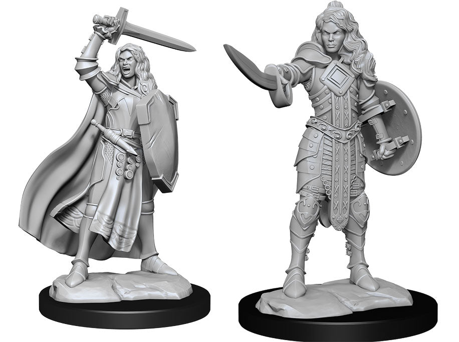 Wizkids: Pathfinder Battles: Deep Cuts Unpainted Minis: W14: Female Human Champion