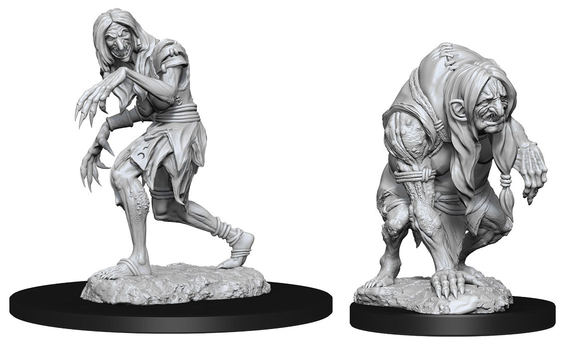 Wizkids: Pathfinder Battles: Deep Cuts Unpainted Minis: W14: Annis Hag & Green Hag