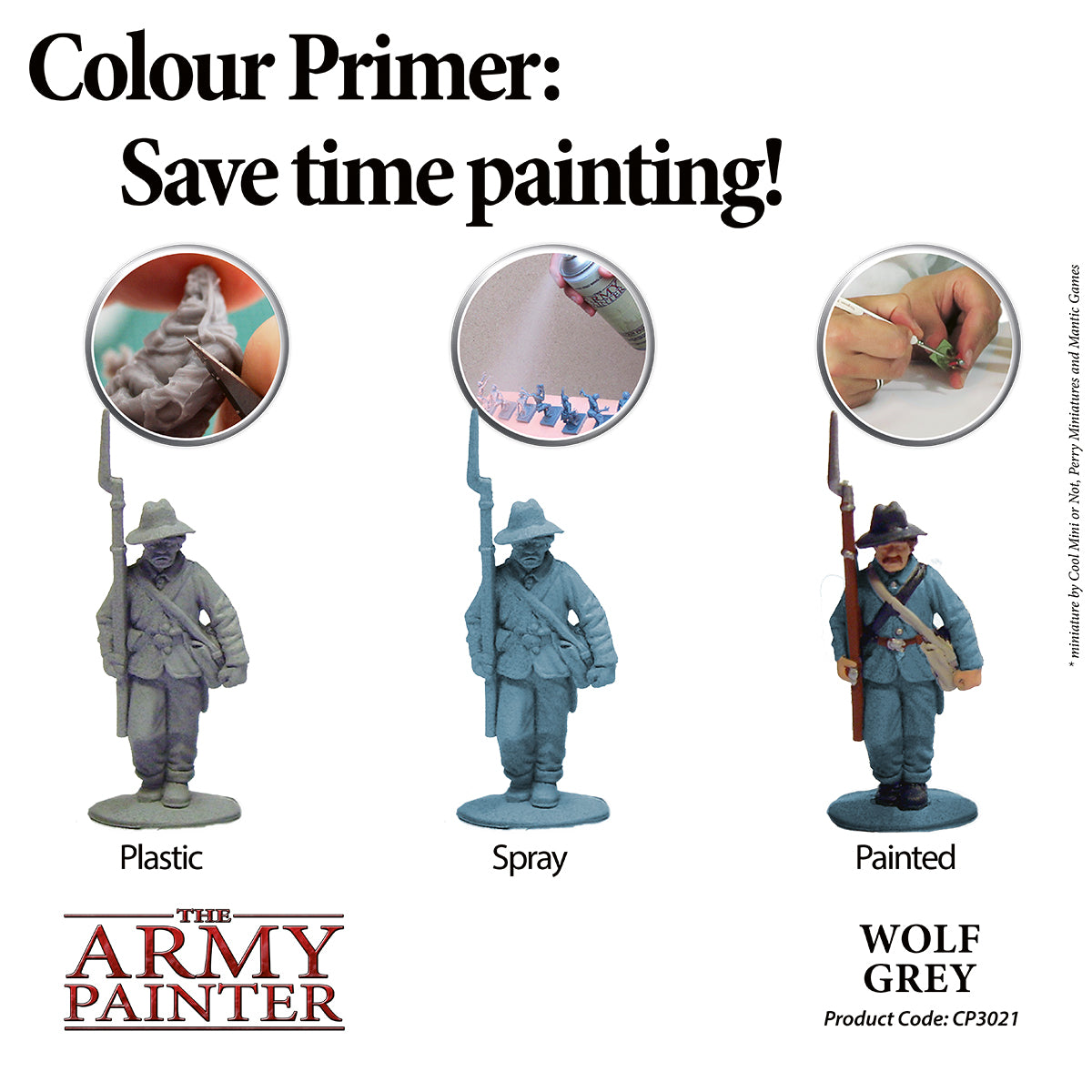 Army Painter: Spray: Wolf Grey