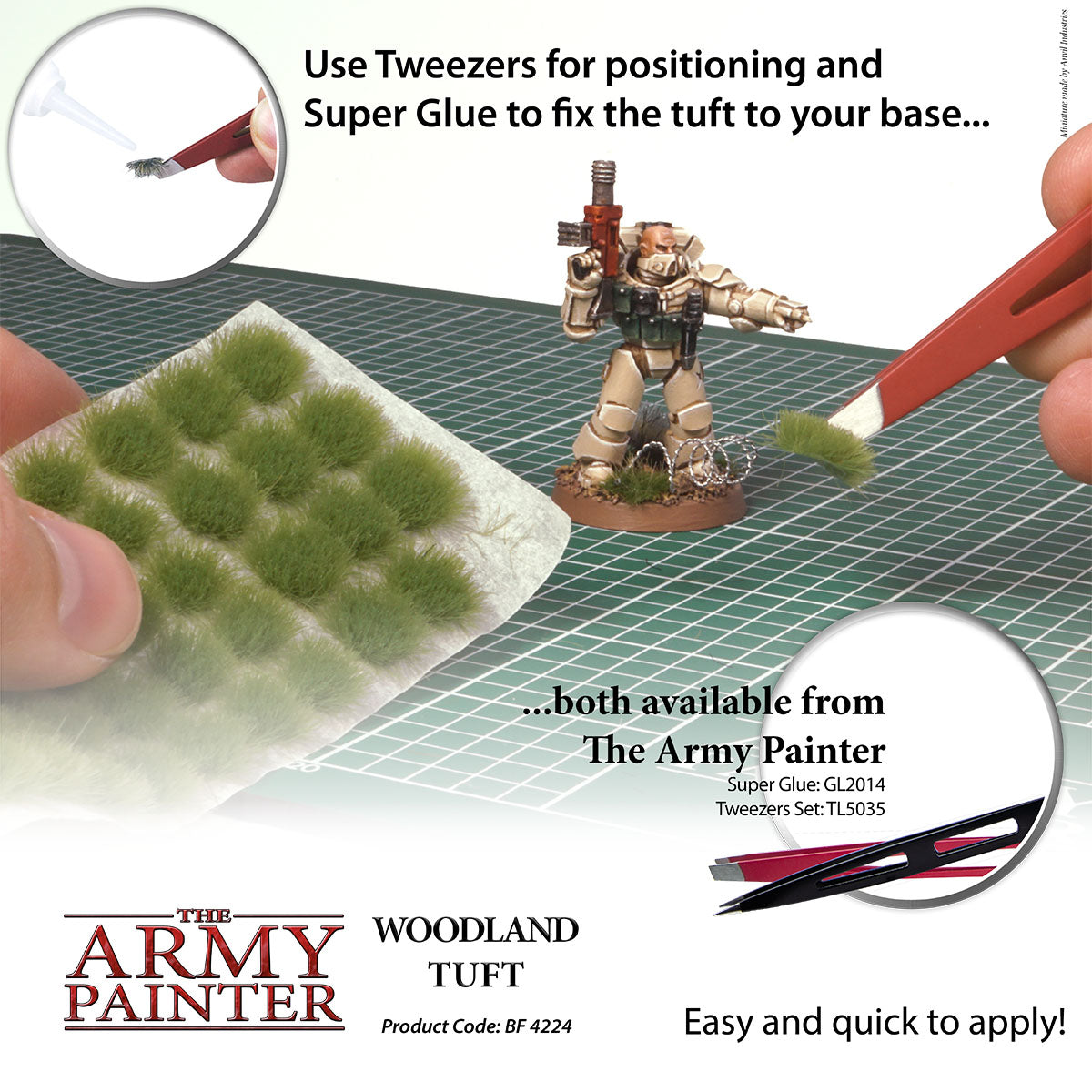 Army Painter: Tufts: Woodland