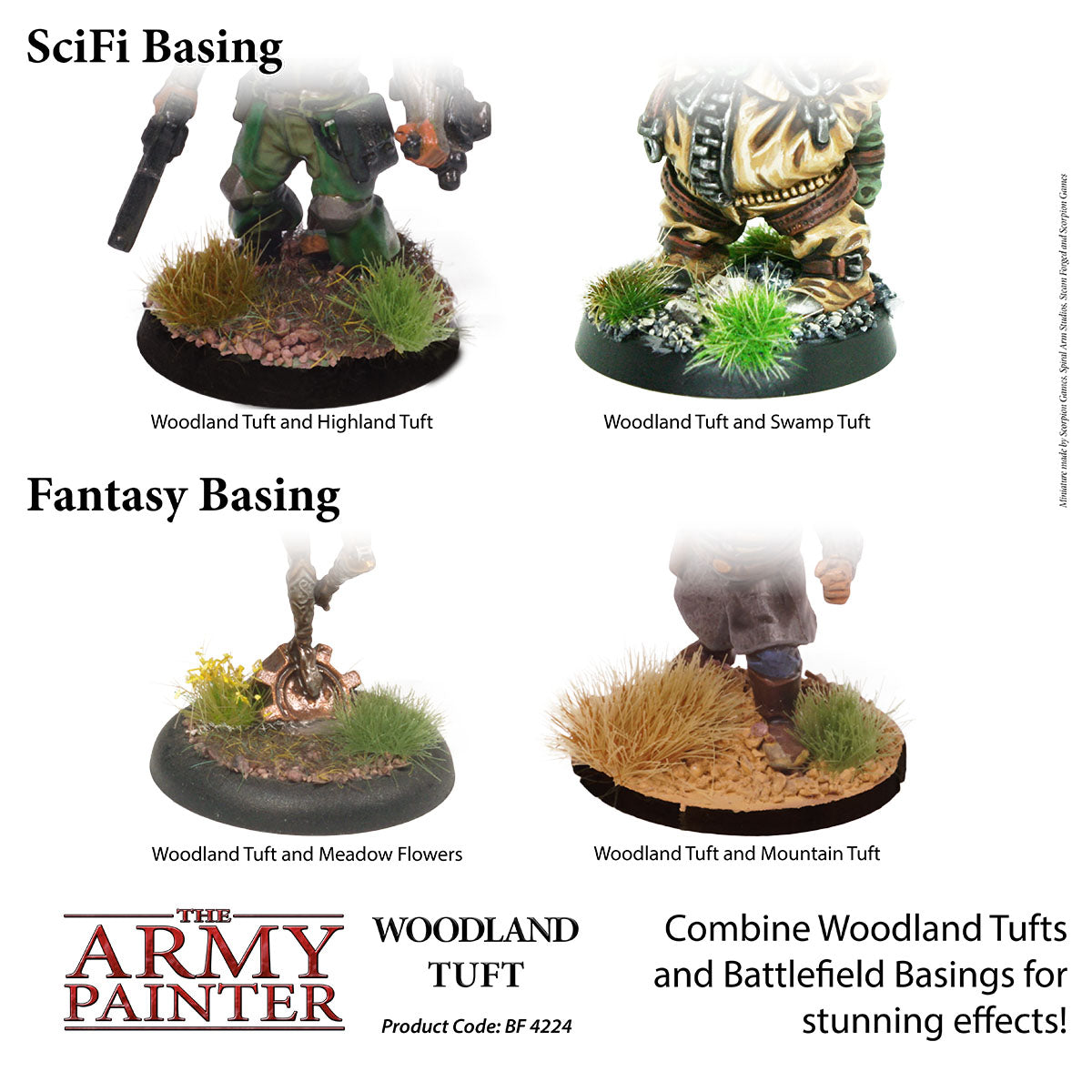 Army Painter: Tufts: Woodland