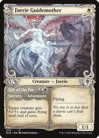 Faerie Guidemother // Gift of the Fae (Showcase) [Throne of Eldraine]
