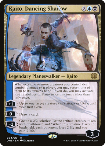 Kaito, Dancing Shadow [Phyrexia: All Will Be One]