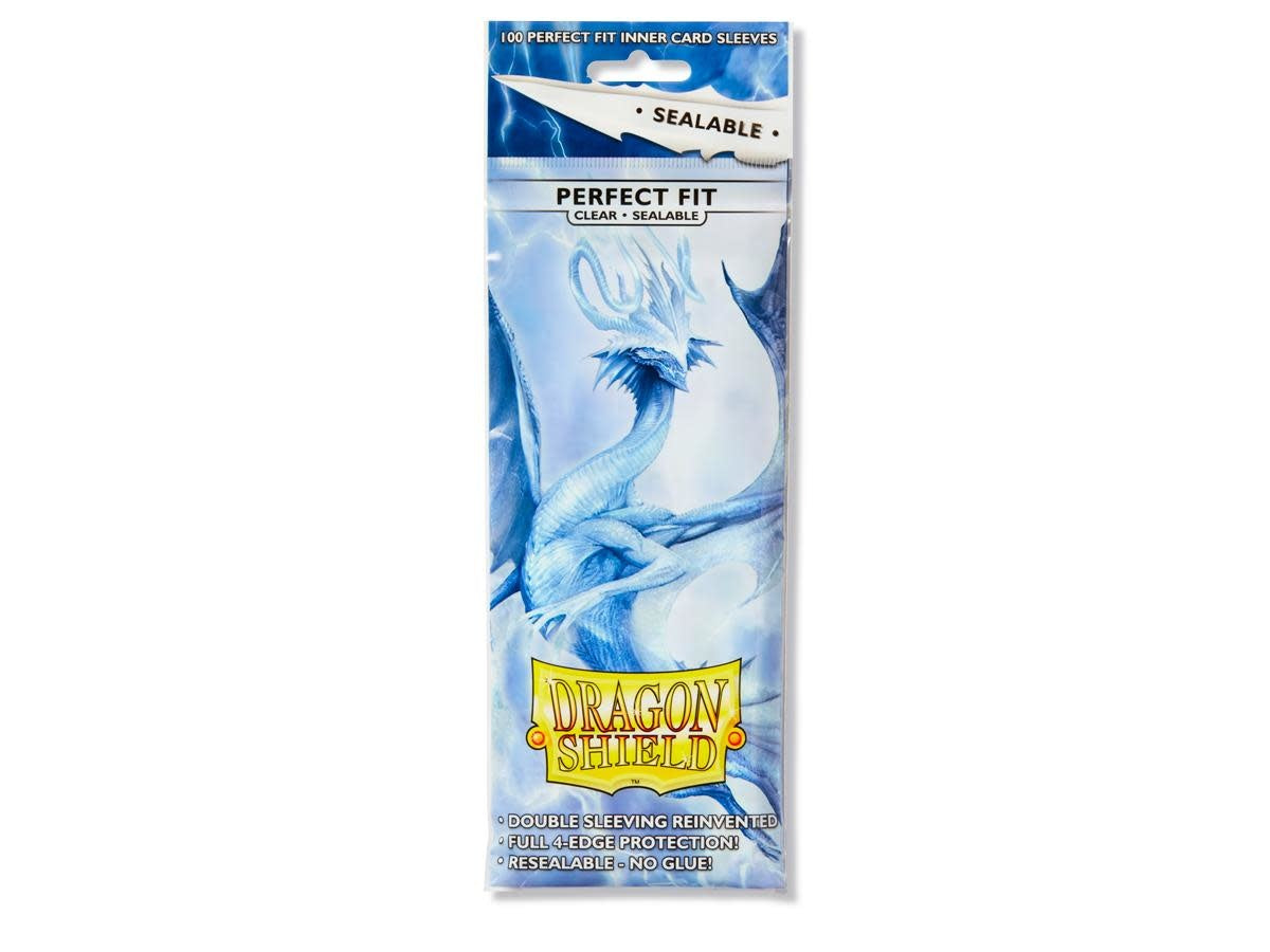 Dragon Shield Sleeves: Perfect Fit Sealable - Clear