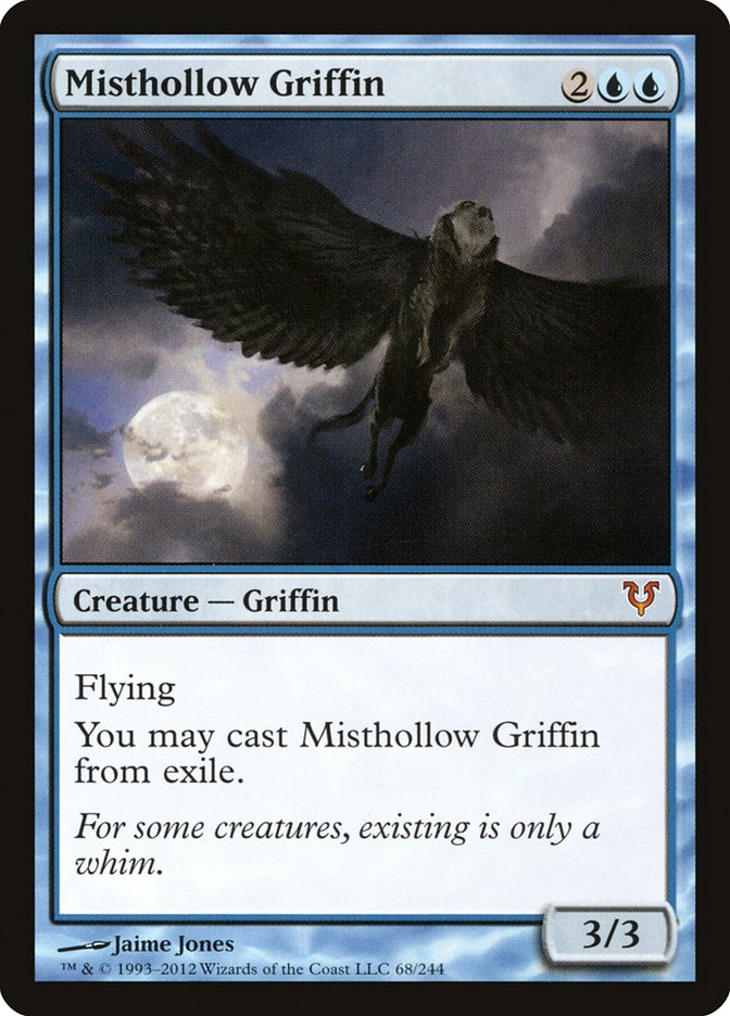 Misthollow Griffin [Avacyn Restored]