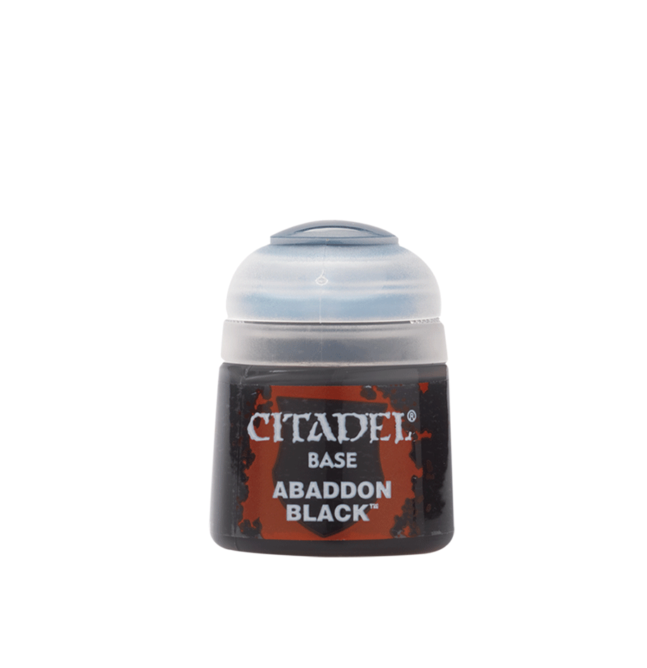 Citadel Paint: Base - Abaddon Black