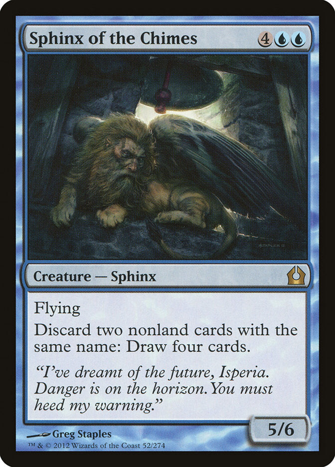 Sphinx of the Chimes [Return to Ravnica]