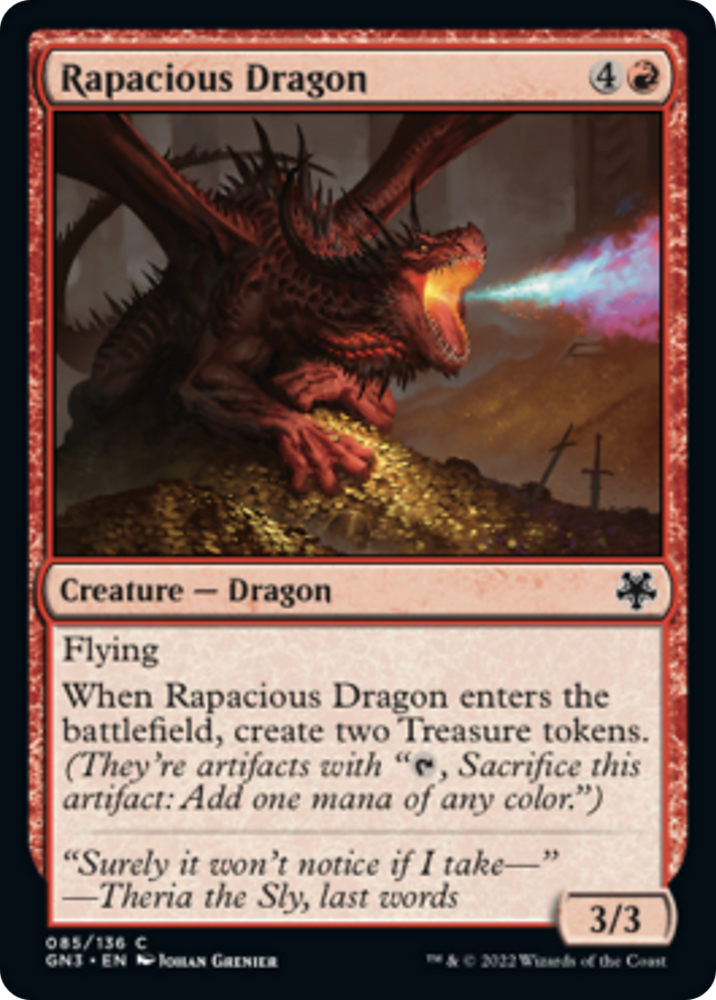 Rapacious Dragon [Game Night: Free-for-All]