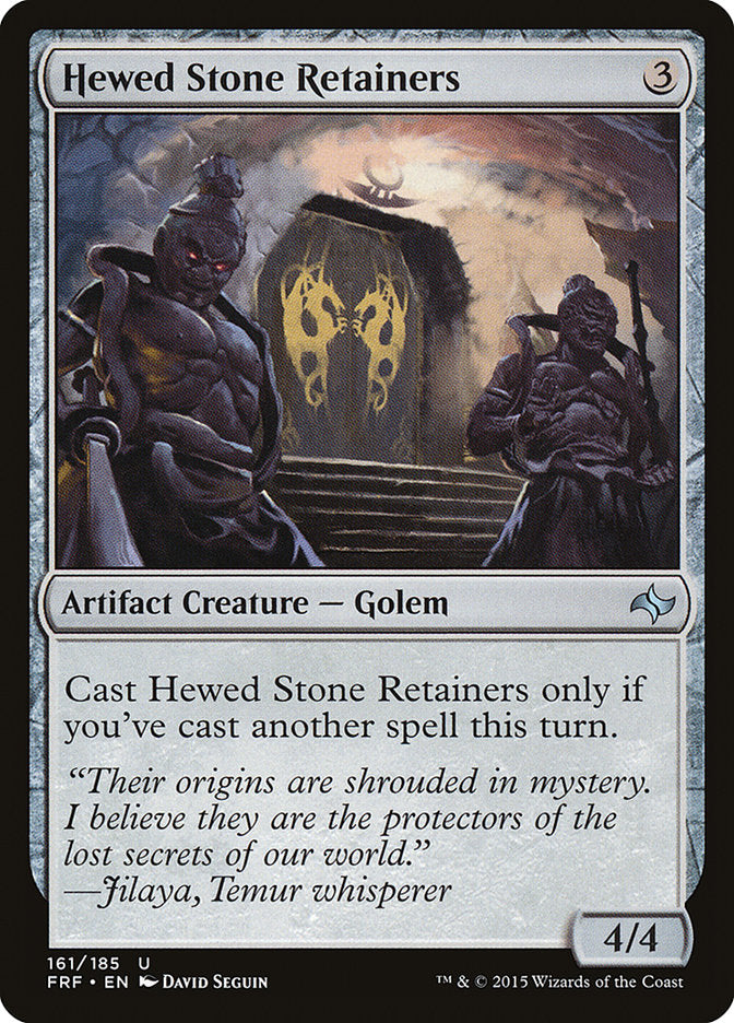 Hewed Stone Retainers [Fate Reforged]
