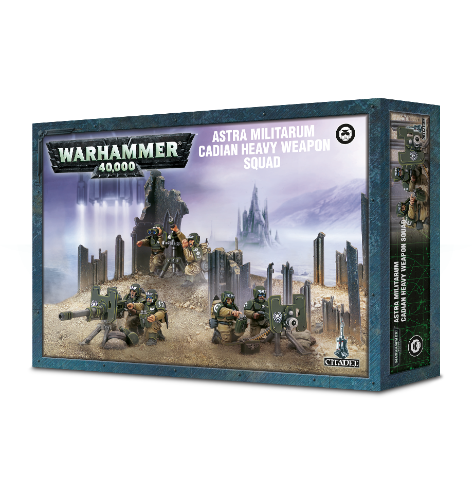 GW: 40K: Astra Militarum: Cadian Heavy Weapon Squad
