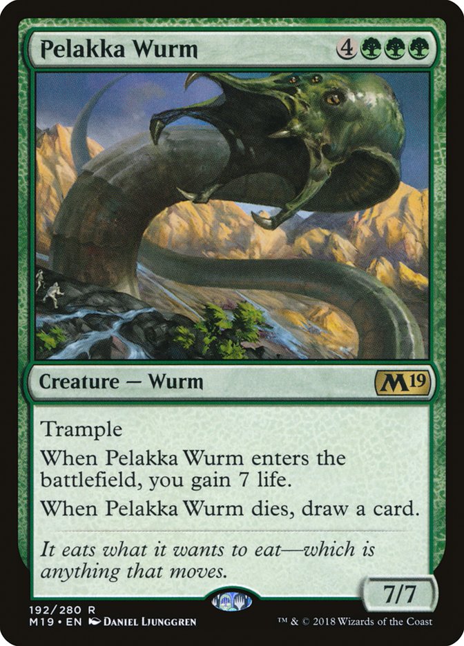 Pelakka Wurm [Core Set 2019] - Chimera Hobby & Games