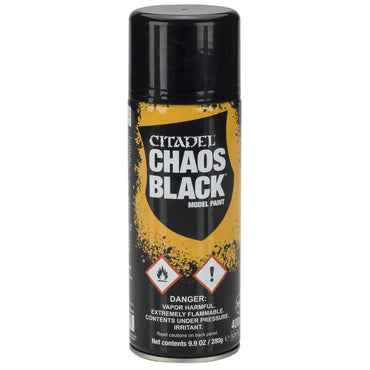 Citadel Paint: Spray - Chaos Black