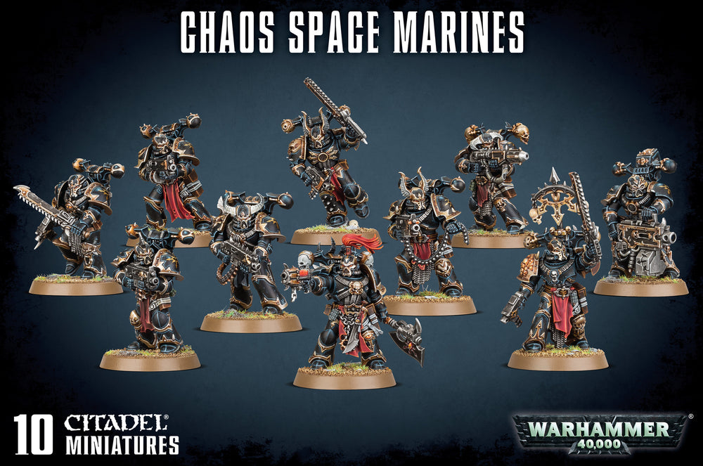 GW: 40K: Chaos Space Marine Squad