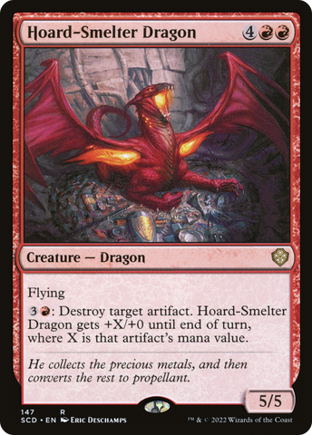 Hoard-Smelter Dragon [Starter Commander Decks]