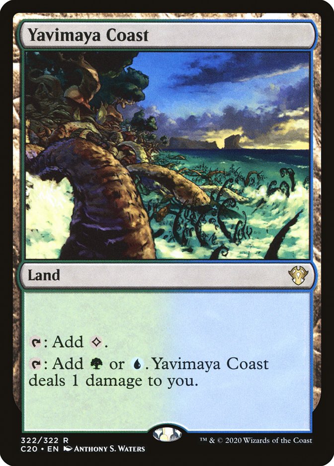 Yavimaya Coast [Commander 2020]