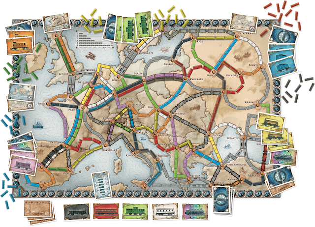 Board Game: Ticket to Ride: Europe