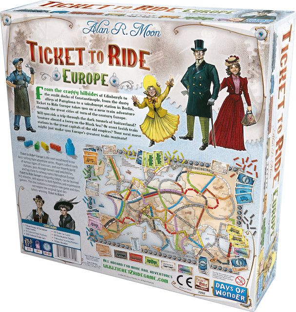 Board Game: Ticket to Ride: Europe