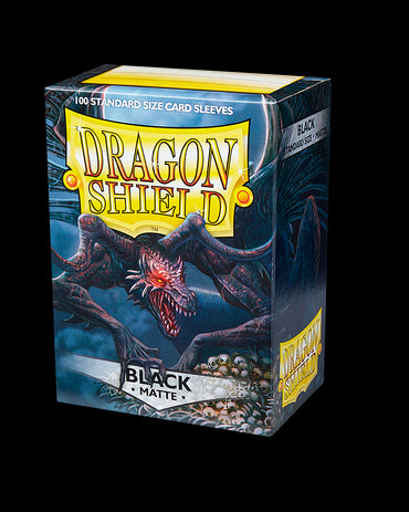 Dragonshield: Deck Protectors: Matte (100): Black