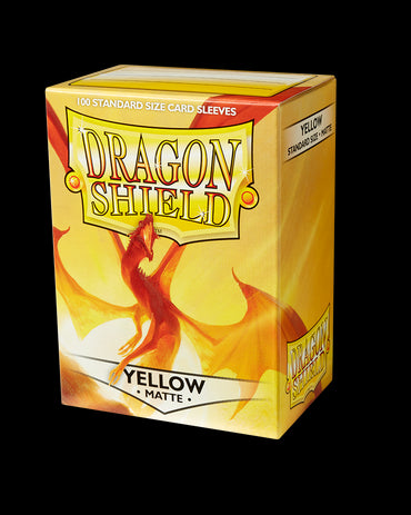 Dragonshield: Deck Protectors: Matte (100): Yellow