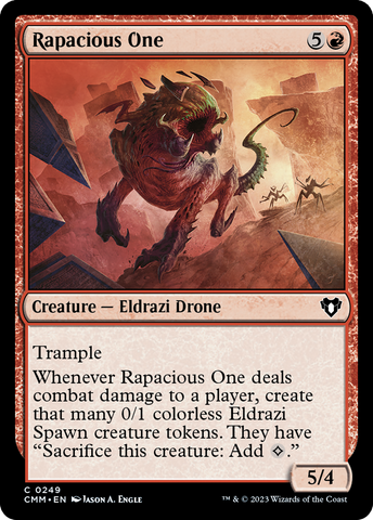 Rapacious One [Commander Masters]