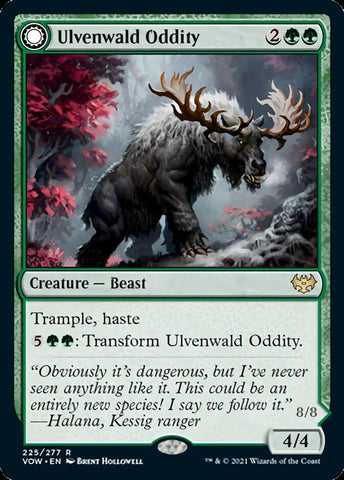 Ulvenwald Oddity // Ulvenwald Behemoth [Innistrad: Crimson Vow]