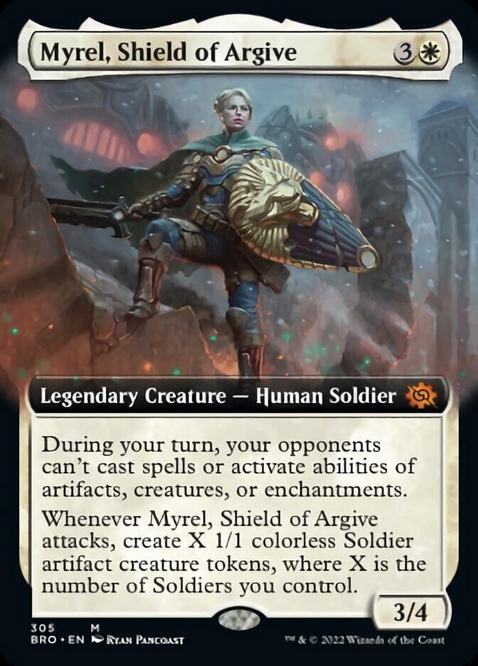Myrel, Shield of Argive (Extended Art) [The Brothers' War]