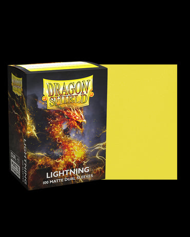 DragonShield: Deck Protectors: Dual Matte: Lightning