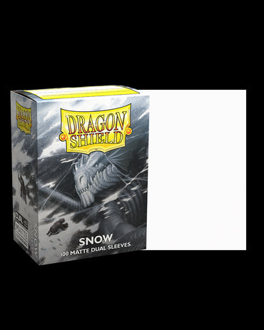 DragonShield: Deck Protectors: Dual Matte: Snow