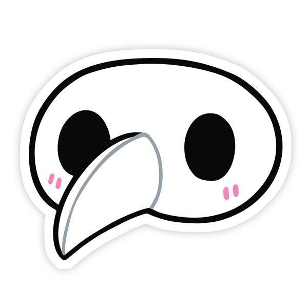 Squishable: Sticker: Plague Doctor Mask