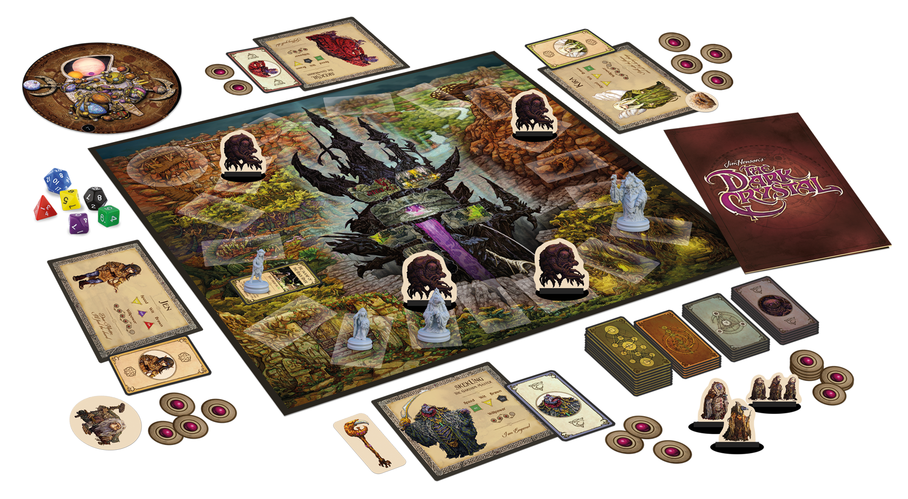 Board Game: Jim Henson's The Dark Crystal: The Board Game