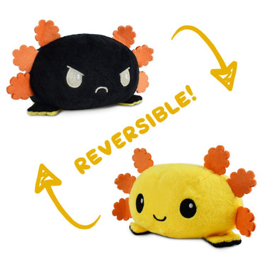 TT: Reversible Axolotl Mini Plush: Yellow & Black