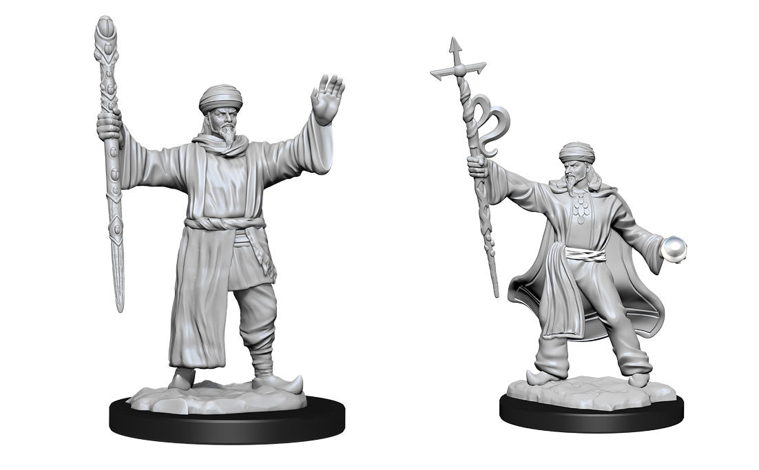Wizkids: D&D Nolzur's Marvelous Unpainted Minis: W13: Human Wizard Male