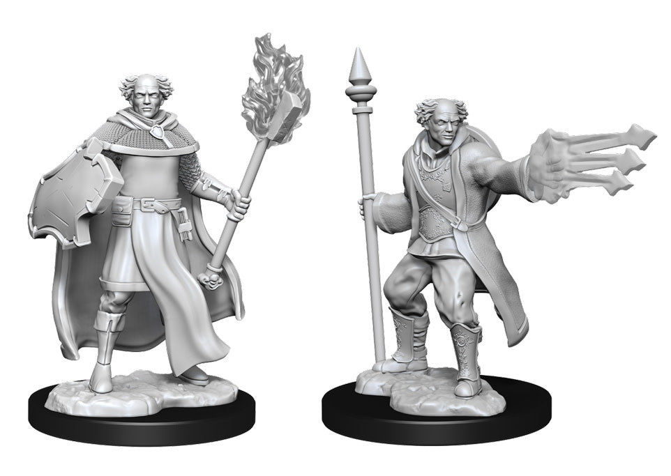 Wizkids: D&D Nolzur's Marvelous Unpainted Minis: W13: Multiclass Cleric + Wizard Male