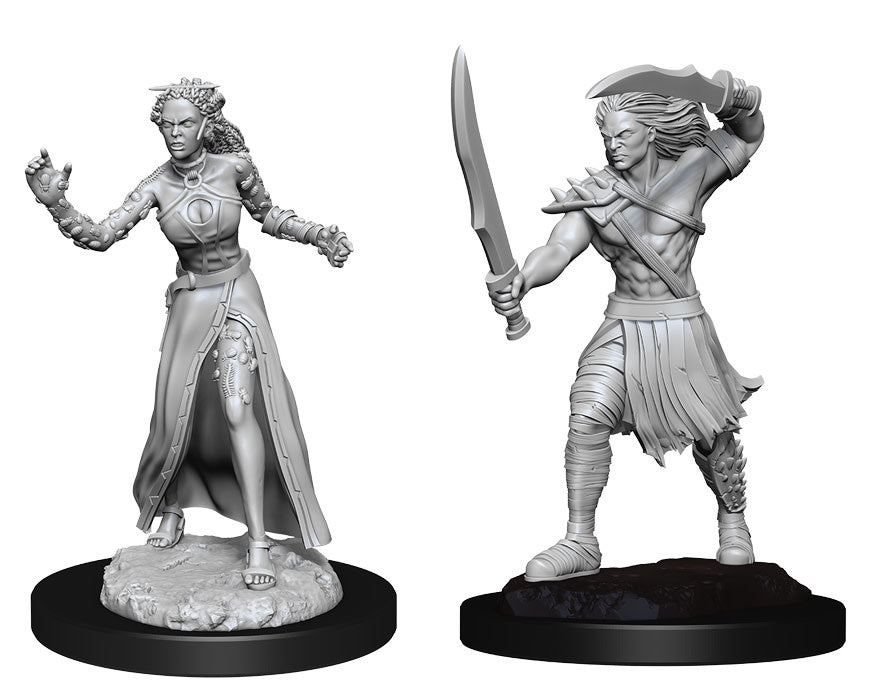 Wizkids: Magic the Gathering: Unpainted Minis: W13: Vampire Lacerator & Vampire Hexmage