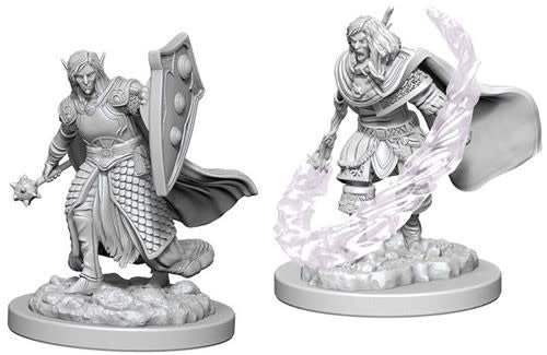 Wizkids: D&D Nolzur's Marvelous Unpainted Minis: W5: Elf Cleric Male