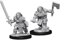 Wizkids: Pathfinder Battles: Deep Cuts Unpainted Minis: W8: Female Dwarf Barbarian