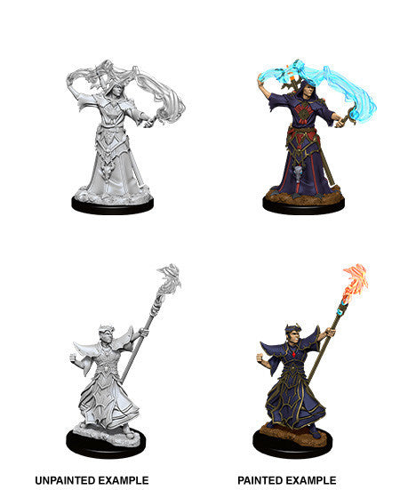 Wizkids: Pathfinder Battles: Deep Cuts Unpainted Minis: W11: Male Human Sorcerer