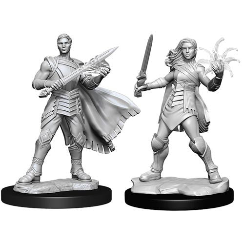 Wizkids: Magic the Gathering: Unpainted Minis: W15: Rowan & Will Kenrith